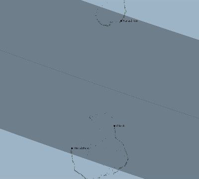 Map of the eclipse path across Maldives on 11/17/2552