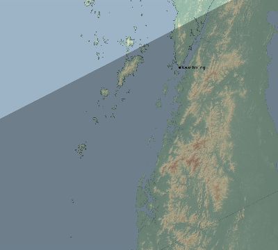 Map of the eclipse path across Myanmar on 01/09/2559