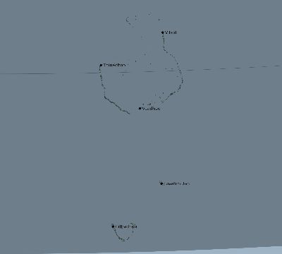 Map of the eclipse path across Maldives on 01/09/2559