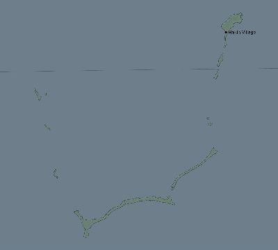 Map of the eclipse path across Kiribati on 05/04/2562