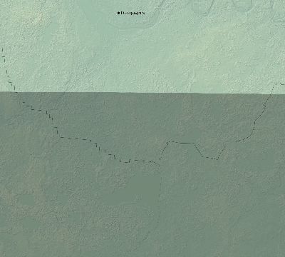 Map of the eclipse path across Latvia on 06/15/2569