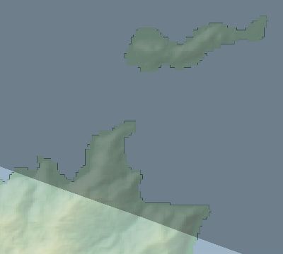 Map of the eclipse path across Trinidad and Tobago on 06/15/2588