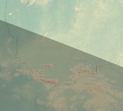 Map of the eclipse path across Guyana on 11/09/2599