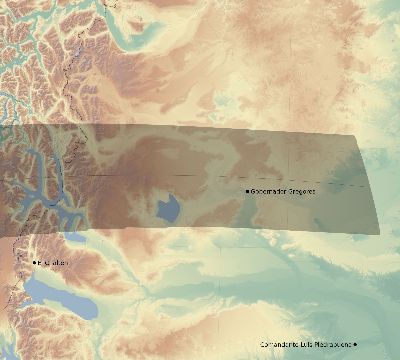 Map of the eclipse path across Argentina on 03/26/2601