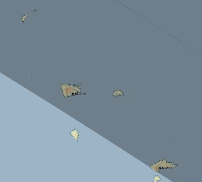 Map of the eclipse path across French Polynesia on 11/20/2617