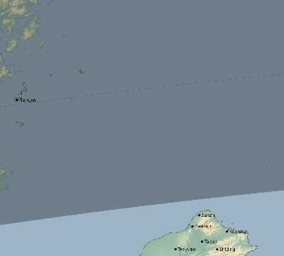 Map of the eclipse path across Taiwan on 07/07/2624