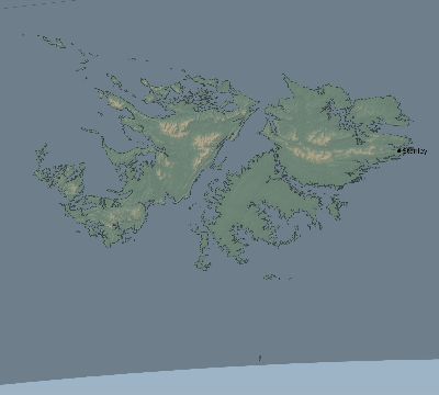 Map of the eclipse path across Falkland Islands on 08/30/2630