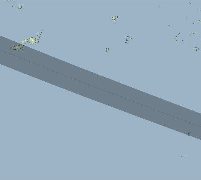 Map of the eclipse path across Fiji on 08/19/2631