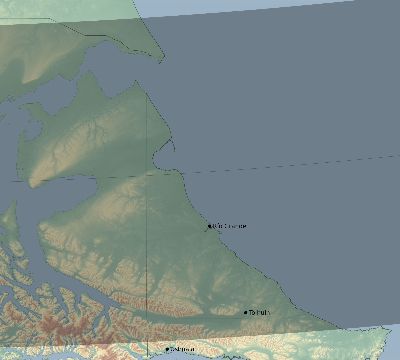 Map of the eclipse path across Argentina on 11/10/2645