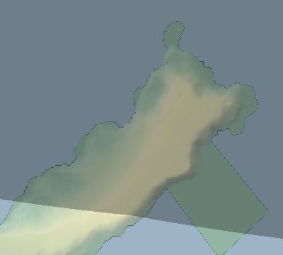 Map of the eclipse path across French Polynesia on 10/30/2646