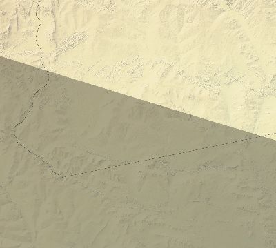 Map of the eclipse path across Algeria on 08/19/2650