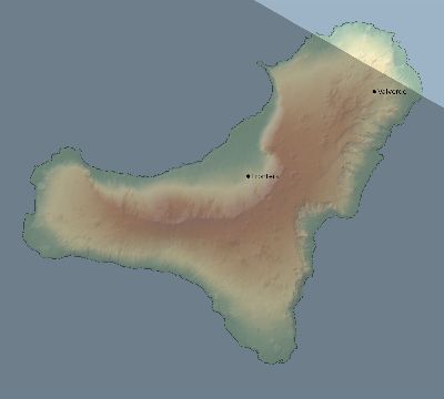Map of the eclipse path across Spain on 08/19/2650