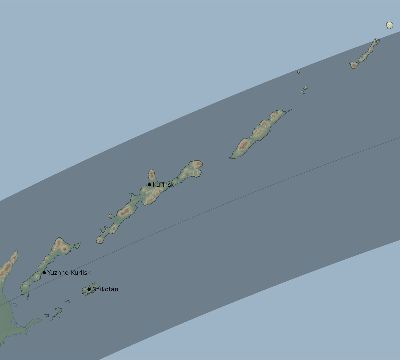 Map of the eclipse path across Russia on 04/06/2657