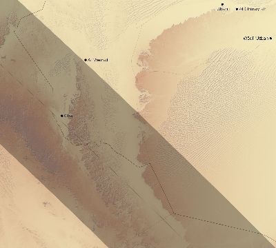 Map of the eclipse path across Libya on 07/29/2660
