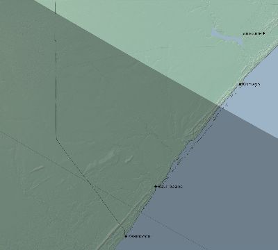 Map of the eclipse path across Somalia on 07/29/2660