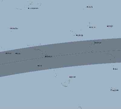 Map of the eclipse path across Marshall Islands on 05/17/2664