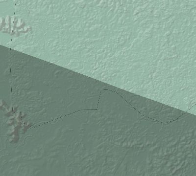 Map of the eclipse path across Belize on 08/29/2668