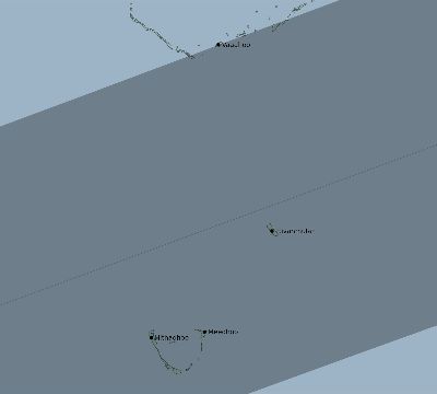 Map of the eclipse path across Maldives on 11/21/2682