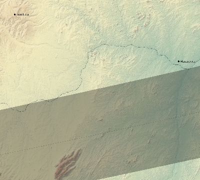 Map of the eclipse path across Tanzania on 11/21/2682