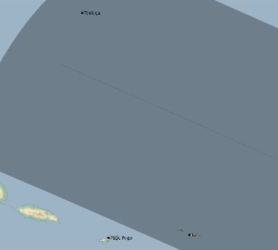 Map of the eclipse path across American Samoa on 01/02/2690