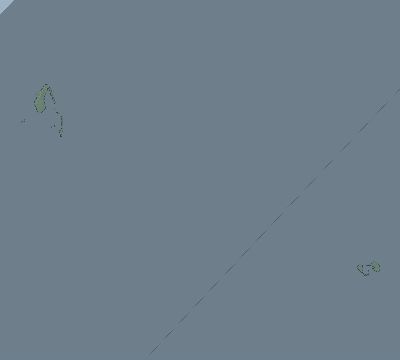 Map of the eclipse path across Cook Islands on 02/25/2696