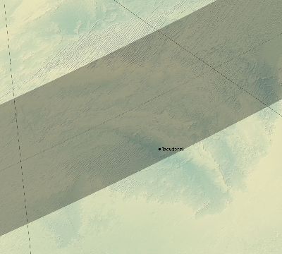 Map of the eclipse path across Mali on 04/08/2703