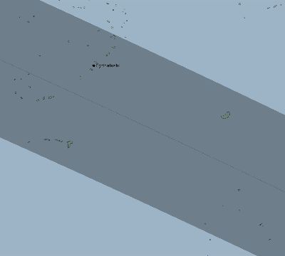 Map of the eclipse path across Maldives on 08/21/2715