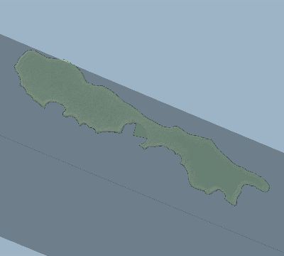 Map of the eclipse path across Solomon Islands on 12/14/2718