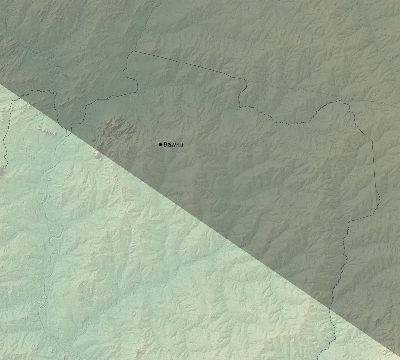 Map of the eclipse path across Ghana on 10/02/2722