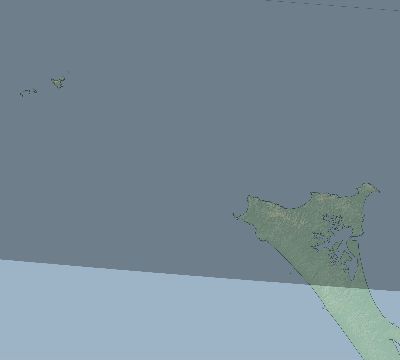 Map of the eclipse path across New Zealand on 11/13/2729