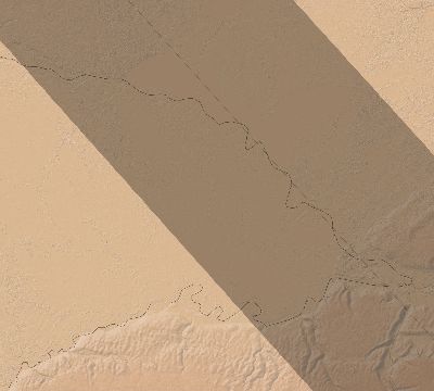 Map of the eclipse path across Namibia on 08/31/2733