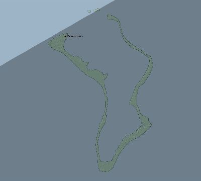 Map of the eclipse path across British Indian Ocean Territory on 04/18/2740