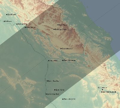 Map of the eclipse path across Laos on 05/31/2747