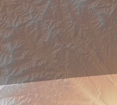 Map of the eclipse path across Tajikistan on 03/19/2751