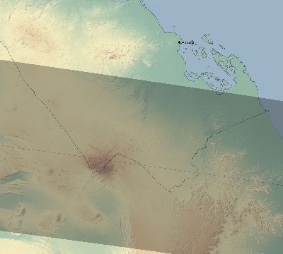 Map of the eclipse path across Eritrea on 04/29/2758