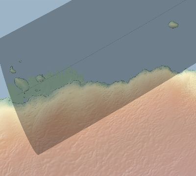 Map of the eclipse path across Antarctica on 04/19/2759