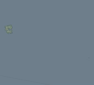 Map of the eclipse path across French Polynesia on 02/16/2762