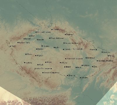 Map of the eclipse path across Czechia on 08/03/2771