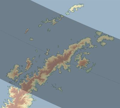 Map of the eclipse path across Antarctica on 01/26/2772