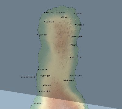 Map of the eclipse path across Comoros on 09/02/2779