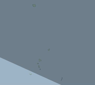 Map of the eclipse path across Mauritius on 09/02/2779