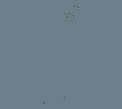 Map of the eclipse path across Fiji on 02/27/2780