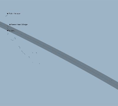 Map of the eclipse path across Kiribati on 12/16/2783