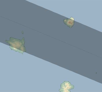 Map of the eclipse path across Philippines on 10/03/2787