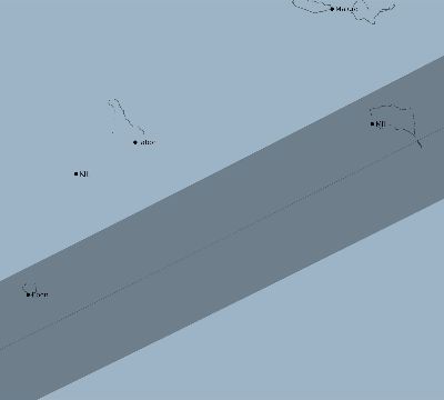 Map of the eclipse path across Marshall Islands on 05/21/2794