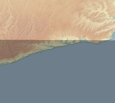 Map of the eclipse path across Oman on 03/20/2797