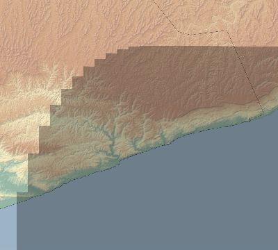 Map of the eclipse path across Yemen on 03/20/2797