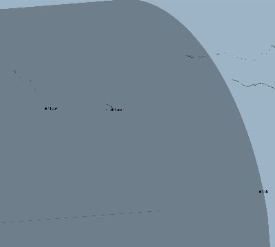 Map of the eclipse path across Marshall Islands on 03/09/2798