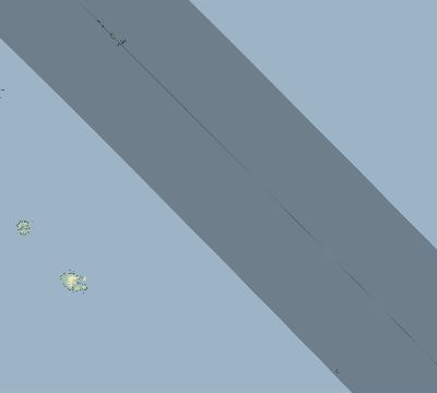 Map of the eclipse path across Solomon Islands on 08/02/2809