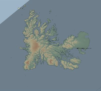 Map of the eclipse path across French Southern and Antarctic Lands on 03/09/2817